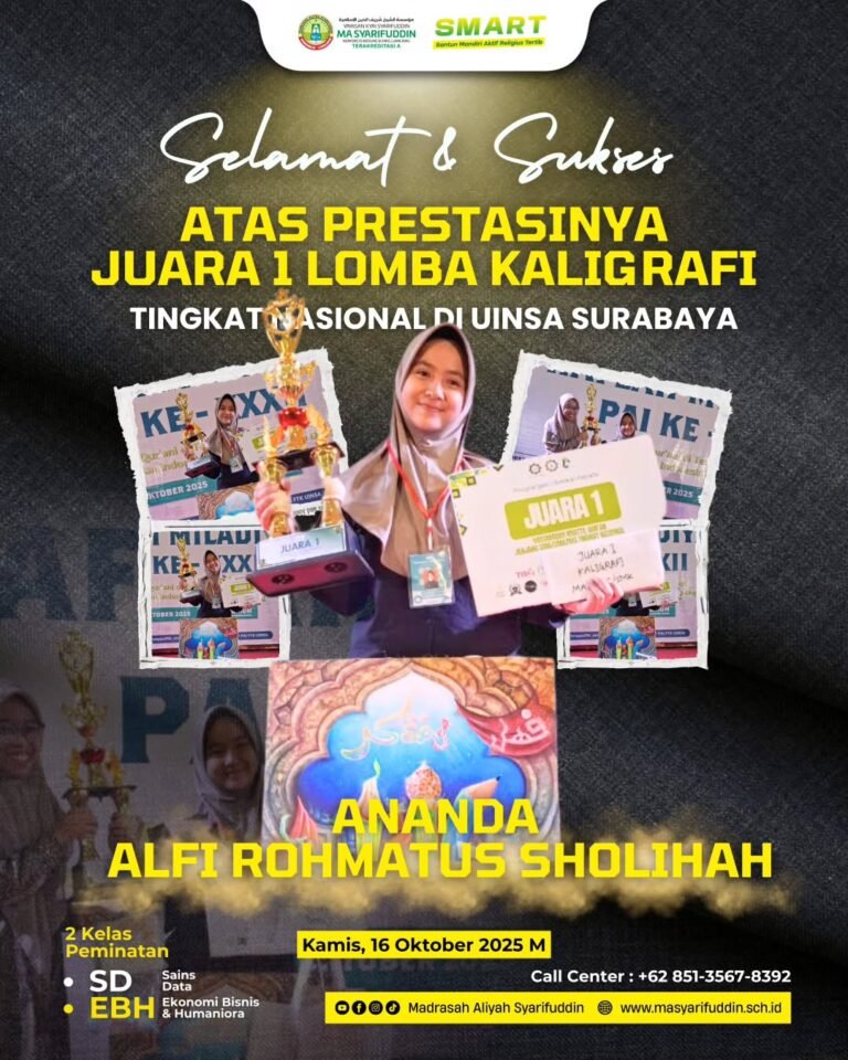 ESKTRAKURIKULER KALIGRAFI