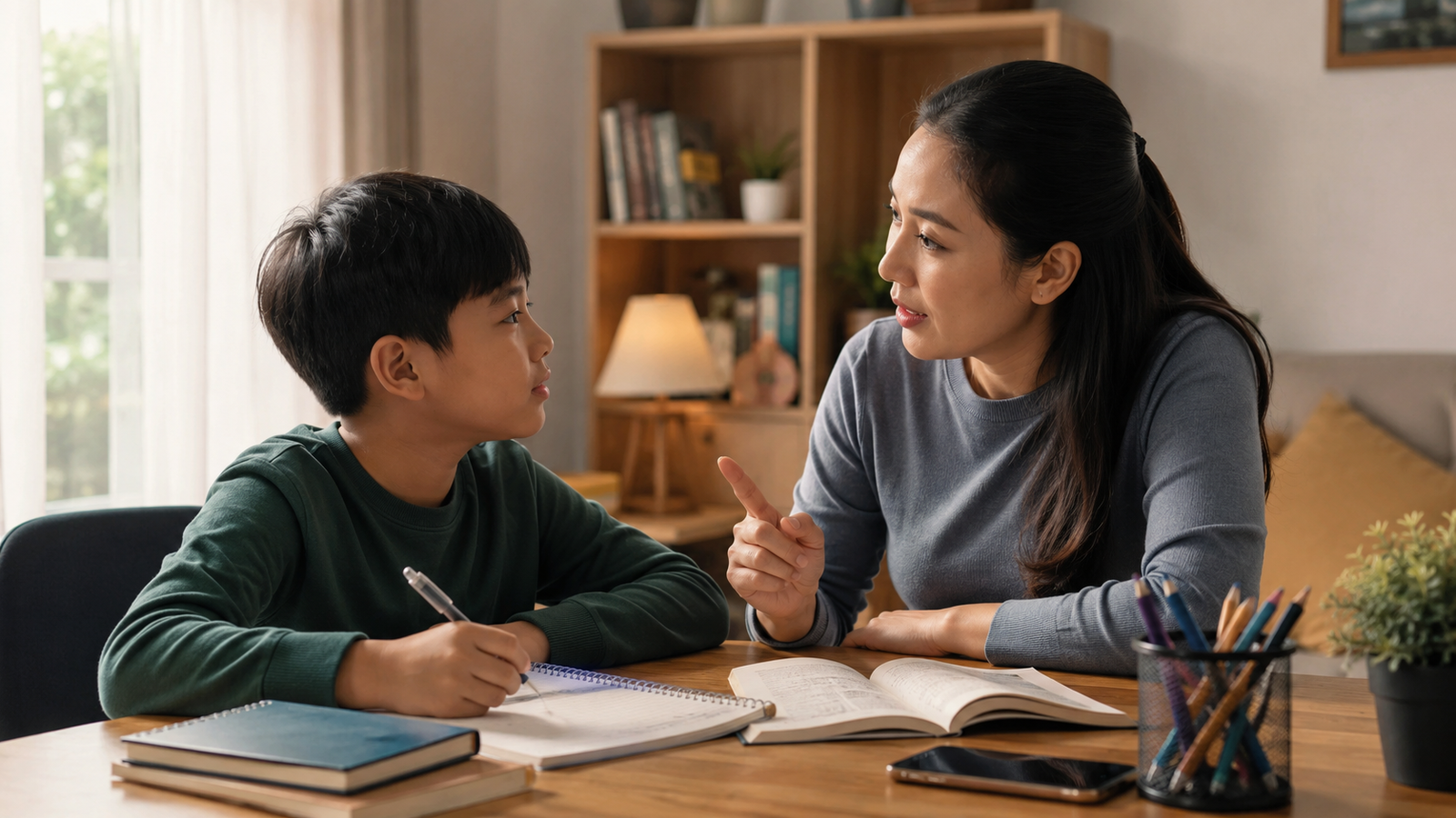 Disiplin positif sebagai bagian dari peran orang tua dalam menjaga kesehatan mental anak.